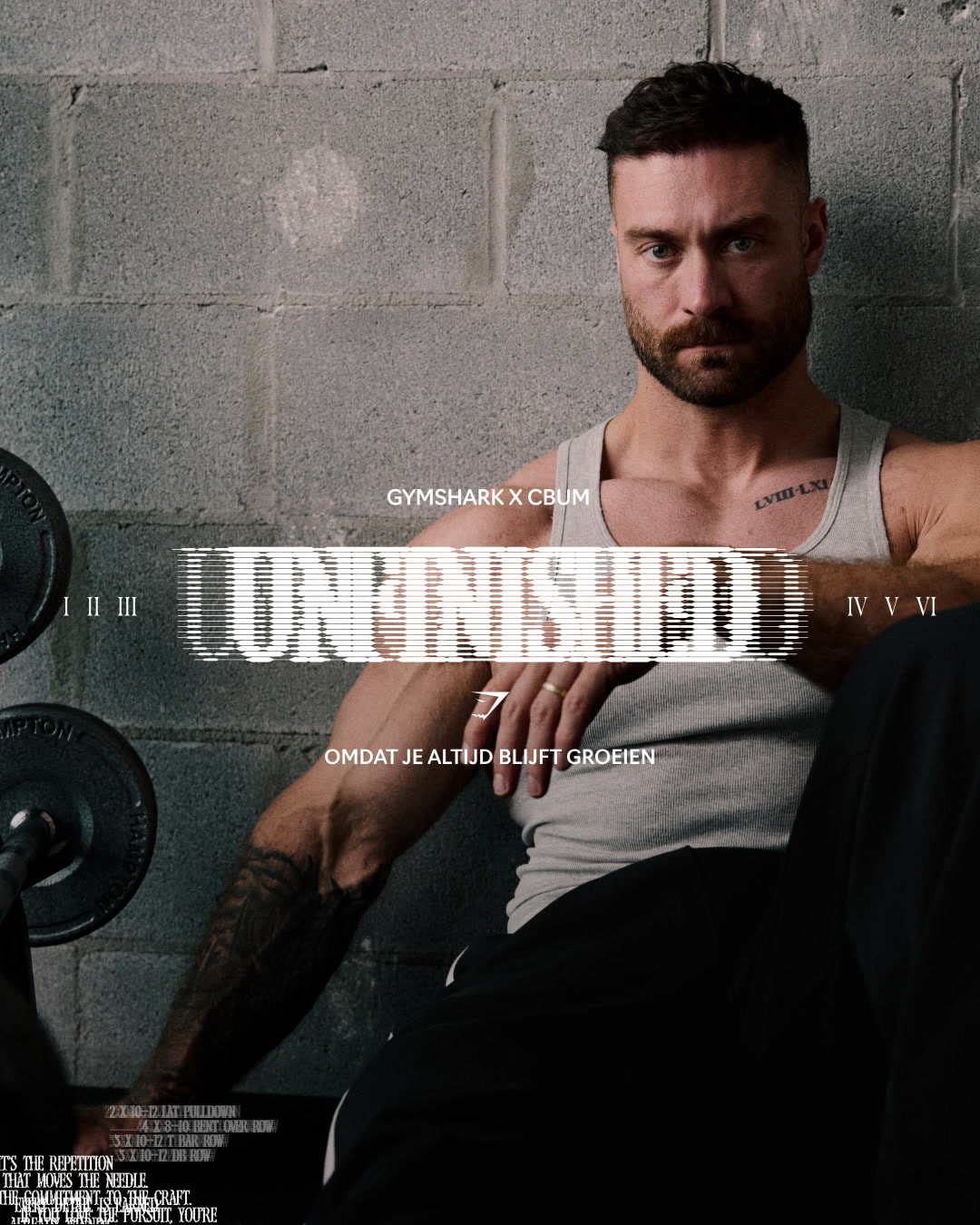 Unfinished: Gymshark x Cbum