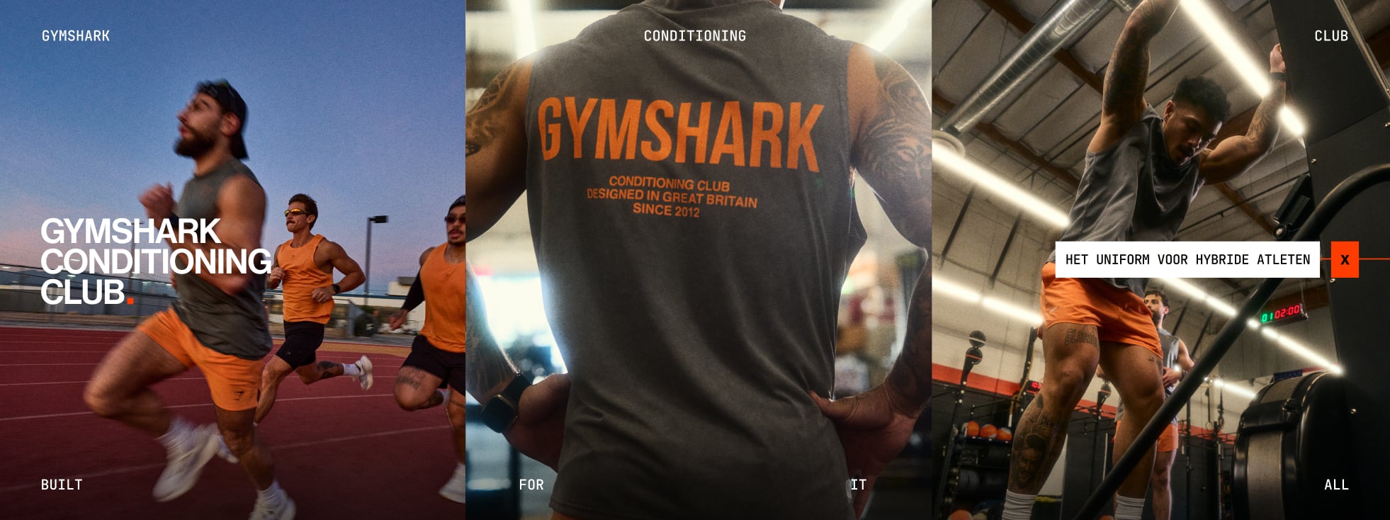 NIEUW: GYMSHARK CONDITIONING CLUB | Het uniform voor hybride atleten.